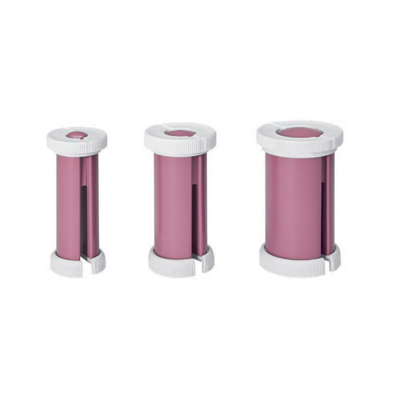 PROFI CARE curling set PC-LW 3028, white/burgundy, heatable, 20 curlers